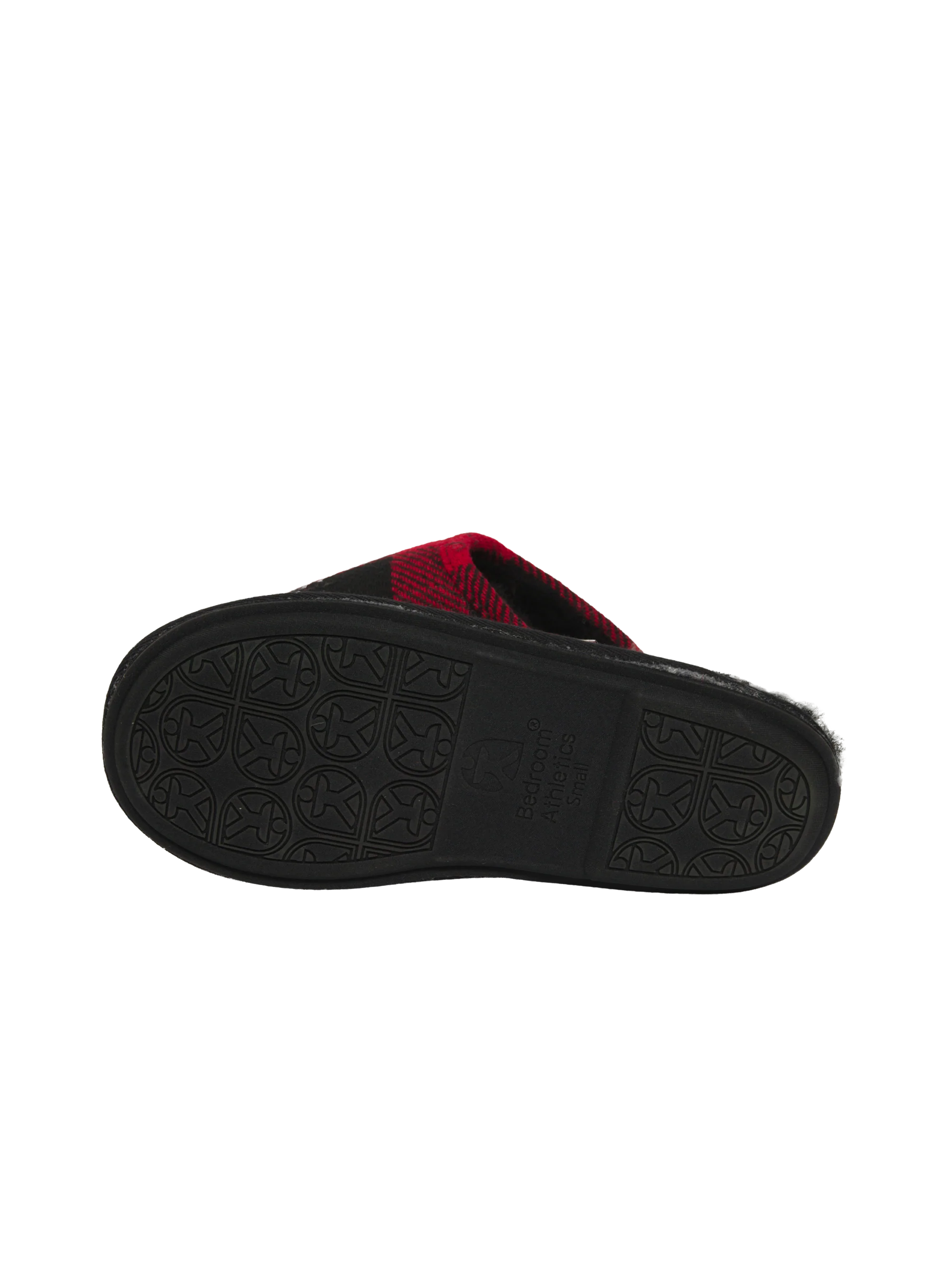 Harris Tweed William Slippers - Red/Black Check - Image 3