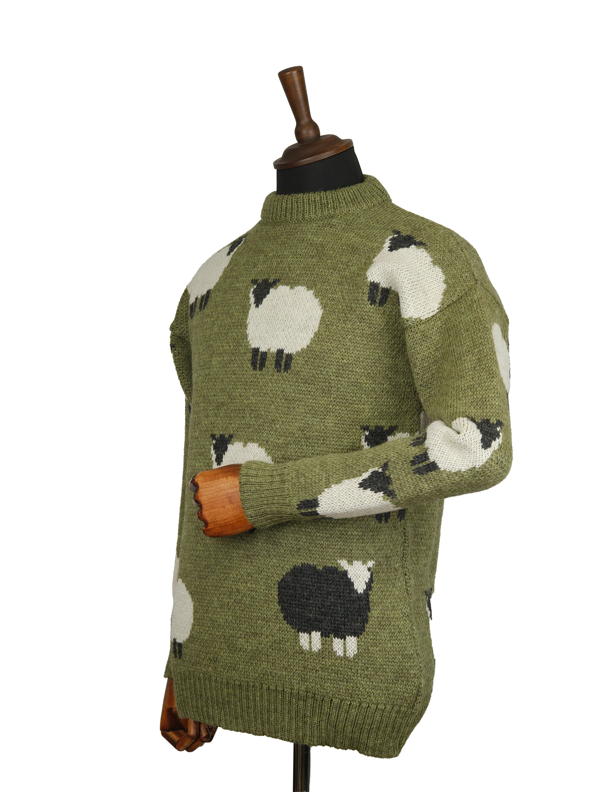 Unisex Black Sheep Jumper - Dark Apple - Image 2