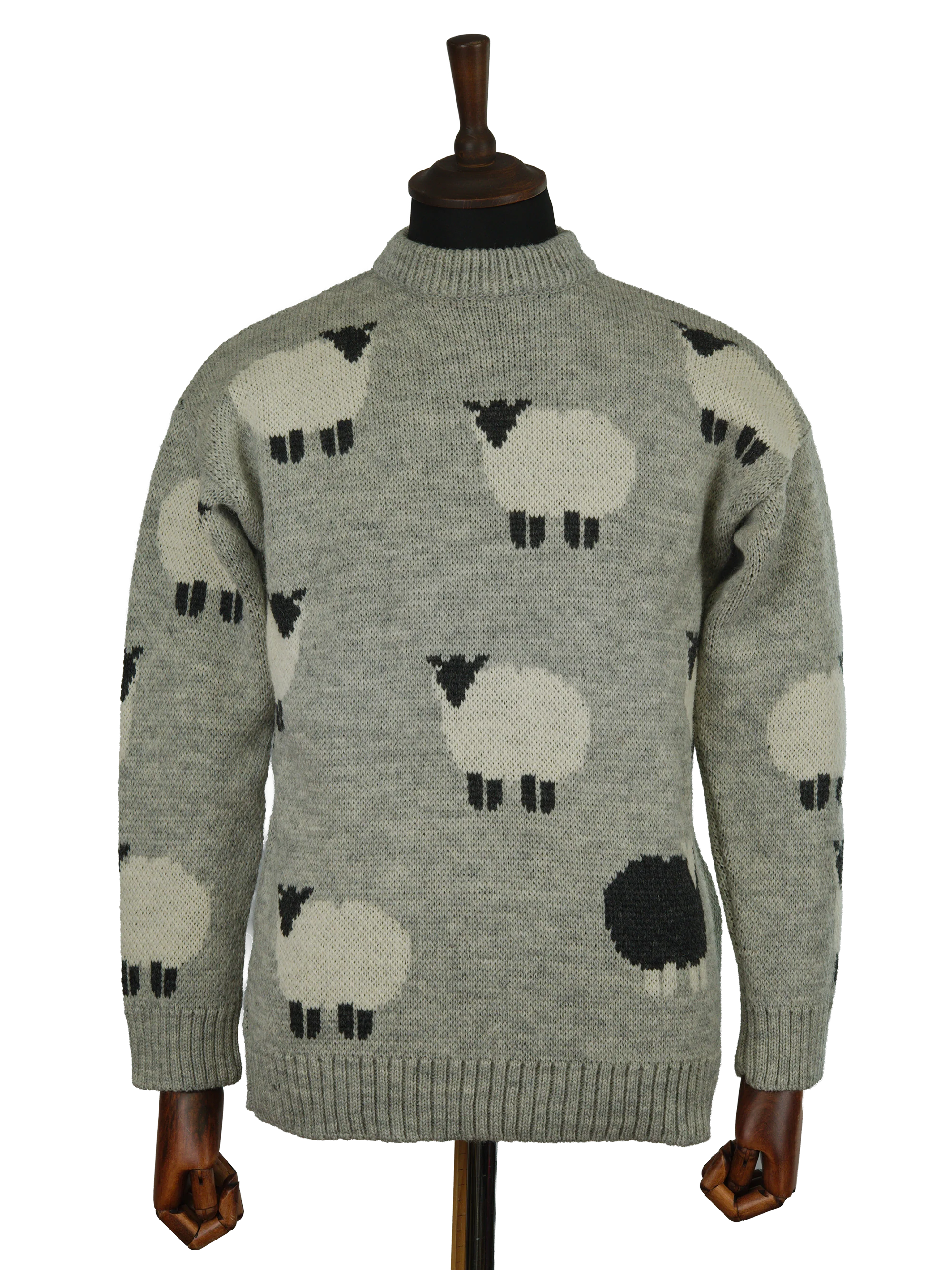 Unisex Black Sheep Jumper - Grey