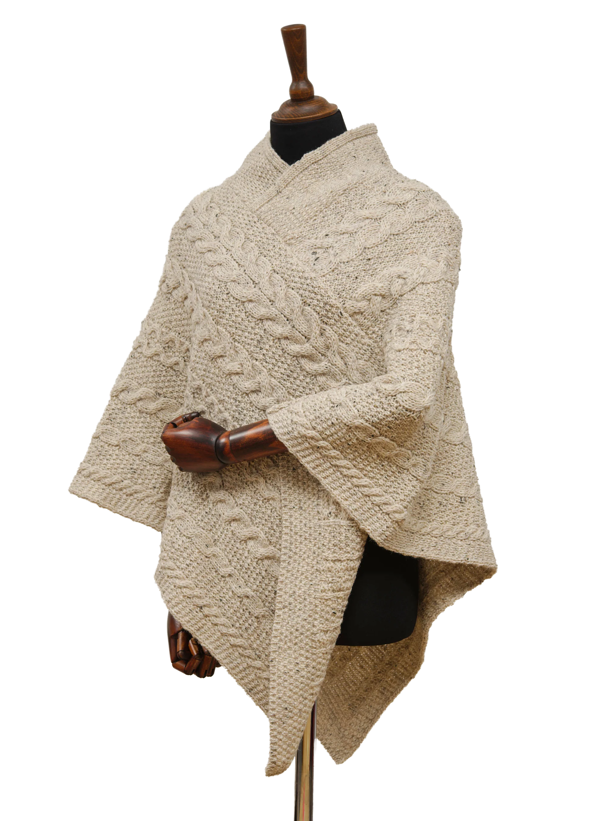 V-Neck Poncho - Skiddaw - Image 3